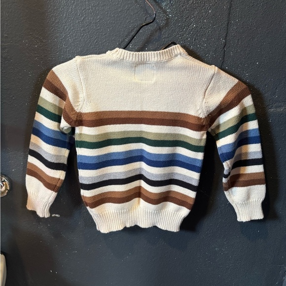 Stitch & Stone Cream Striped Knit Sweater - Picture 4 of 4